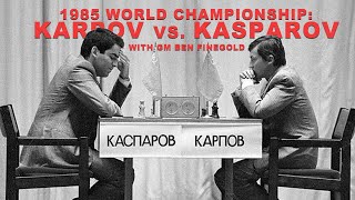 1985 World Championship Karpov vs Kasparov 1985 [upl. by Onavlis]