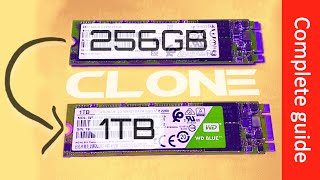 How to clone an SSD to a larger SSD [upl. by Trometer]