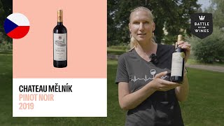 Discover a gorgeous Czech 🇨🇿 Pinot Noir Chateau Mělník Pinot Noir 2019 🍷 🍇 [upl. by Elik680]