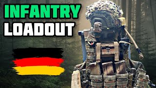 German Infantry Loadout  Plate Carrier amp Battle Belt Setup  German Army [upl. by Affrica]