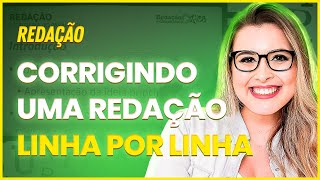 CORREÇÃO DE REDAÇÃO CONCURSOS E ENEM  Profa Pamba [upl. by Lennon125]