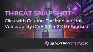 Click with Caution The Moniker Link Vulnerability CVE202421413 Exposed  Threat Snapshot [upl. by Ybrik]