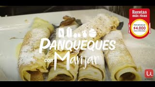 Unimarc  Recetas 4x4 Panqueques con manjar [upl. by Sjoberg14]