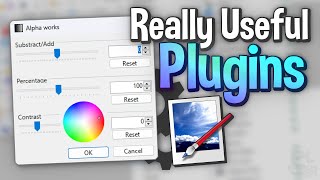 5 Really Useful Plugins for PaintNET [upl. by Hamilah]