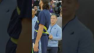 Steven Adams MicD Up shorts [upl. by Zoba]