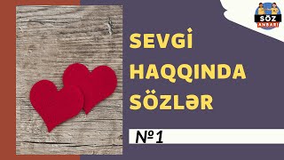 Sevgi haqqında dahilərdən sözlər  Seviyə aid statuslar [upl. by Suoicerpal]