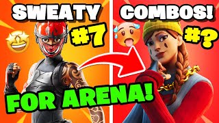 11 SWEATY COMBOS FOR ARENA You MUST TRY THESE Fortnite Chapter 2 Season 2 [upl. by Frick]