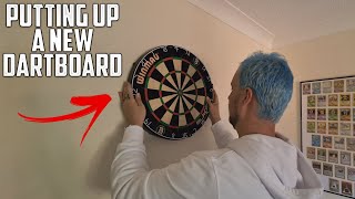 How To Put Up A Dartboard 🎯 Works With All Dartboards [upl. by Edgar]