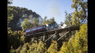 Rack and Gorge Tour  West Coast Wilderness Railway [upl. by Nesbitt]