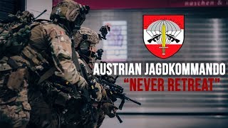 Austrian Jagdkommando Special Forces  quotDu bist ein Soldatquot [upl. by Ameen886]