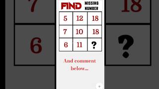 Find the missing number then comment below chslexam civilserviceexam chslsyllabus mathstricks [upl. by Haggai]