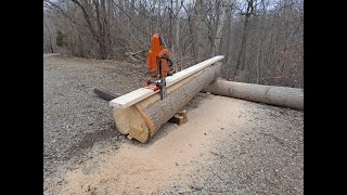 Chainsaw Mill Cutting Guide [upl. by Evette]