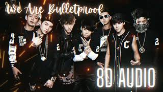 BTS  We Are Bulletproof Pt2  8D Audio  Use headphones 🎧 for better experience [upl. by Eardnaed]