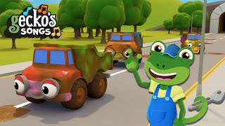 Geckos Top Ten Songs  Nursery Rhymes amp Kids Songs  Geckos Garage  Truck Song For Kids [upl. by Australia]