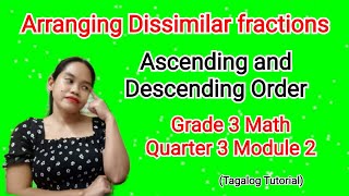 Arranging Dissimilar fractions In Ascending or Descending Order [upl. by Norword62]