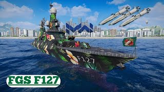 FGS F127  X51 IS VERY APPROPRIATE TO INSTALL ON THIS FRIGATE SHIP [upl. by Kennard860]