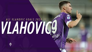 ALL VLAHOVIC GOALS 202021 🍿 [upl. by Nikaniki]