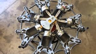 Radial Engine Motorized Table [upl. by Akemed]