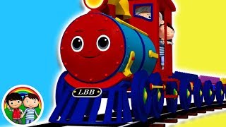 Shape Train  Little Baby Bum  Baby Songs amp Nursery Rhymes  Learn With ABC 123 [upl. by Magen]