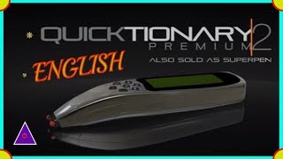 Scan amp Display English with Wizcom Quicktionary Pen [upl. by Ahtnamys]