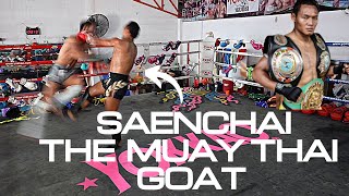 Sparring The GOAT Saenchai Breakdown [upl. by Iline500]