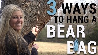 3 Easy Ways to Hang a Bear Bag [upl. by Bord]