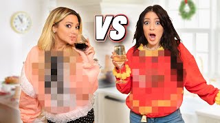 Which Sister Can Make the UGLIEST Sweater DRUNK sister vs sister [upl. by Valer]