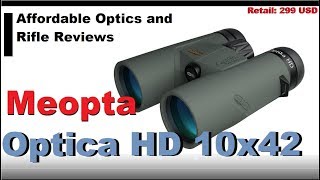 Meopta Optica HD 10x42 Review [upl. by Nomrej]