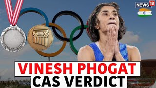 Vinesh Phogat CAS Appeal  Vinesh Phogat CAS Verdict On Silver Medal Delayed Till August 16  N18G [upl. by Pierrette]