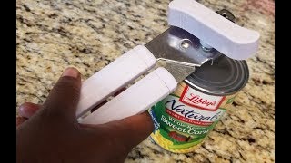 Hack 101  How to Use a Hand Can Opener 🙄 [upl. by Verina457]