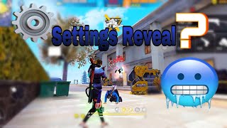 GenalynGaming New Device  New Sensitivity and Op Settings⚙️🥶 Reveal😳 FREE FIRE🔥 [upl. by Adoc237]