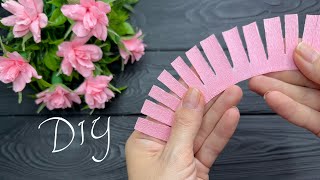 They are beautiful Crepe Paper Flowers EASY Tutorial DIY [upl. by Tuinenga]