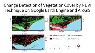 Change Detection of Vegetation Cover by NDVI Technique in Google Earth Engine and ArcGIS [upl. by Madora]