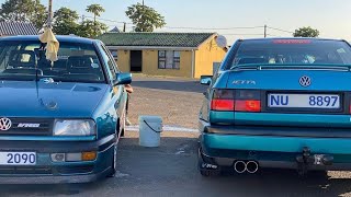 BMW 325i VS Jetta VR6 Drag race🇿🇦 [upl. by Kazmirci349]