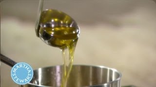 How to Make Clarified Butter ⎢Martha Stewarts Cooking School [upl. by Ayhtin]