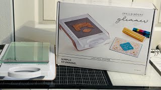 First Time Unboxing amp Review Spellbinders Glimmer Hot Foil System [upl. by Mears750]