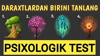 Daraxtlardan Birini Tanlang Shaxsiyat Testi PSIXOLOGIK TESTLAR [upl. by Kristyn159]