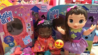 NEW BABY ALIVE Baby grows up doll unboxing [upl. by Hsiri]