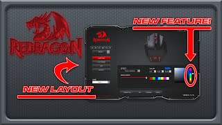 Redragon Mouse Software Update 1016 Overview [upl. by Eigriv]