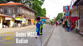 Badian Cebu Philippines Under MGCQ【4K】 [upl. by Ecirpac]