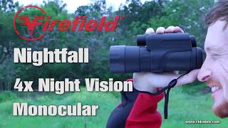 Firefield Nightfall 4x50 Night Vision Monocular [upl. by Ellinad]