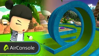 NEW GAME Smoots Air Minigolf⛳ – Play now on AirConsole🎮🕹️ [upl. by Edmon]