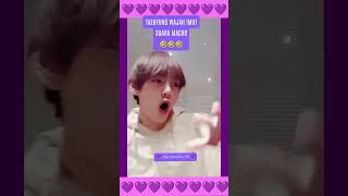 Taehyung wajah imut suara omom 💜🤣 [upl. by Narut]