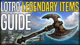 How to get started using Legendary Items in LOTRO [upl. by Lenrow]