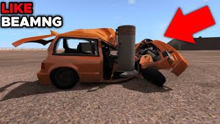 TOP 6 Best Realistic Car Crash Simulator Games like Beam NGDrive for Android 2023 • Best Car Games [upl. by Auhsohey]