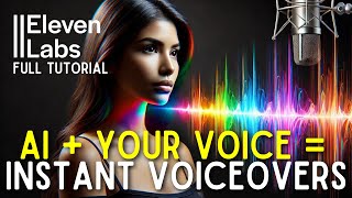 Voice Cloning Tutorial Create an AI Clone of Your Voice Instantly  Part 1 [upl. by Ditter320]