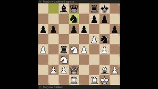 Magnus Carlsen Crushes MVL in a Tactical Sicilian Battle [upl. by Idnahc505]