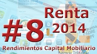 Rendimientos del Capital Mobiliario [upl. by Yenittirb301]