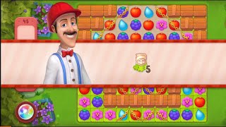 Gardenscapes Level 45 Walkthrough quotNo Boosters Usedquot [upl. by Neve429]