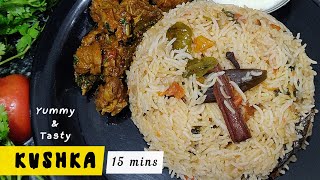 How to make kushka rice in just 10min Kushka rice Delicious kushka rice Quick and easy kushka ric [upl. by Cirdet]